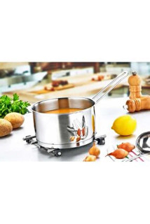 شیرجوش و ظرف سس استیل ۲۰سانت اویم سارای مدل لونا کد ۱۷۱۰ - فروشگاه اویم سارای