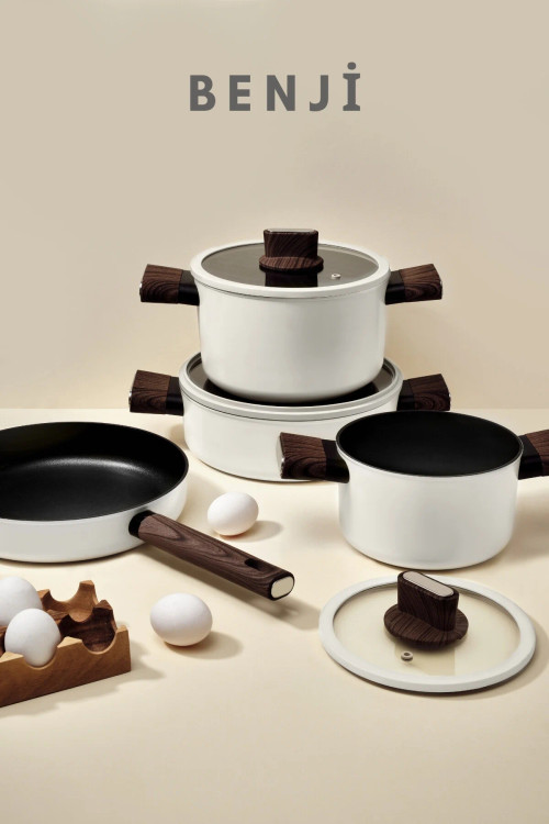 خرید آنلاین سرویس قابلمه ۷پارچه سرامیکی گیگیلی