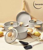 خرید آنلاین سرویس قابلمه سرامیک ۷پارچه گیگیلی مدل سلین