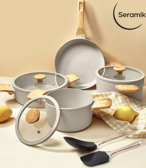 خرید آنلاین سرویس قابلمه سرامیک ۷پارچه گیگیلی مدل سلین