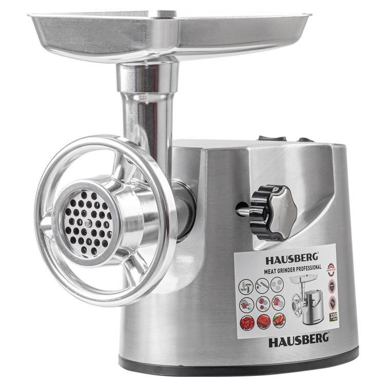 چرخ گوشت و غذاساز ۳ در ۱ Hausberg HB-3445 - فروشگاه اویم سارای
